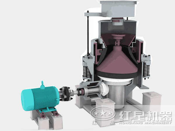 圓錐破碎機(jī)工作原理 圓錐破碎機(jī)工作原理
