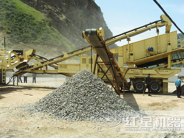 石料破碎現場 石料破碎現場