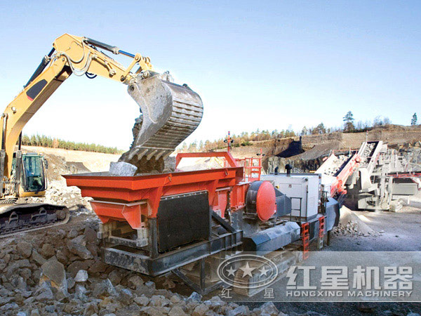 多機組聯合破碎作業 多機組聯合破碎作業