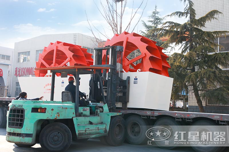 洗砂機發貨現場 洗砂機發貨現場