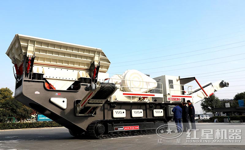 履帶式移動破碎機 履帶式移動破碎機