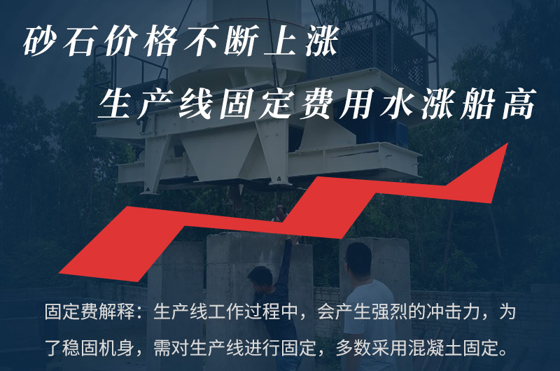 小型生產線固定費用甚至會大于購機費用 小型生產線固定費用甚至會大于購機費用