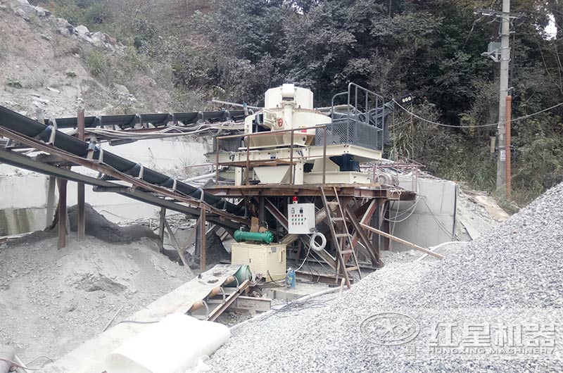 機制沙石生產現場實景 機制沙石生產現場實景